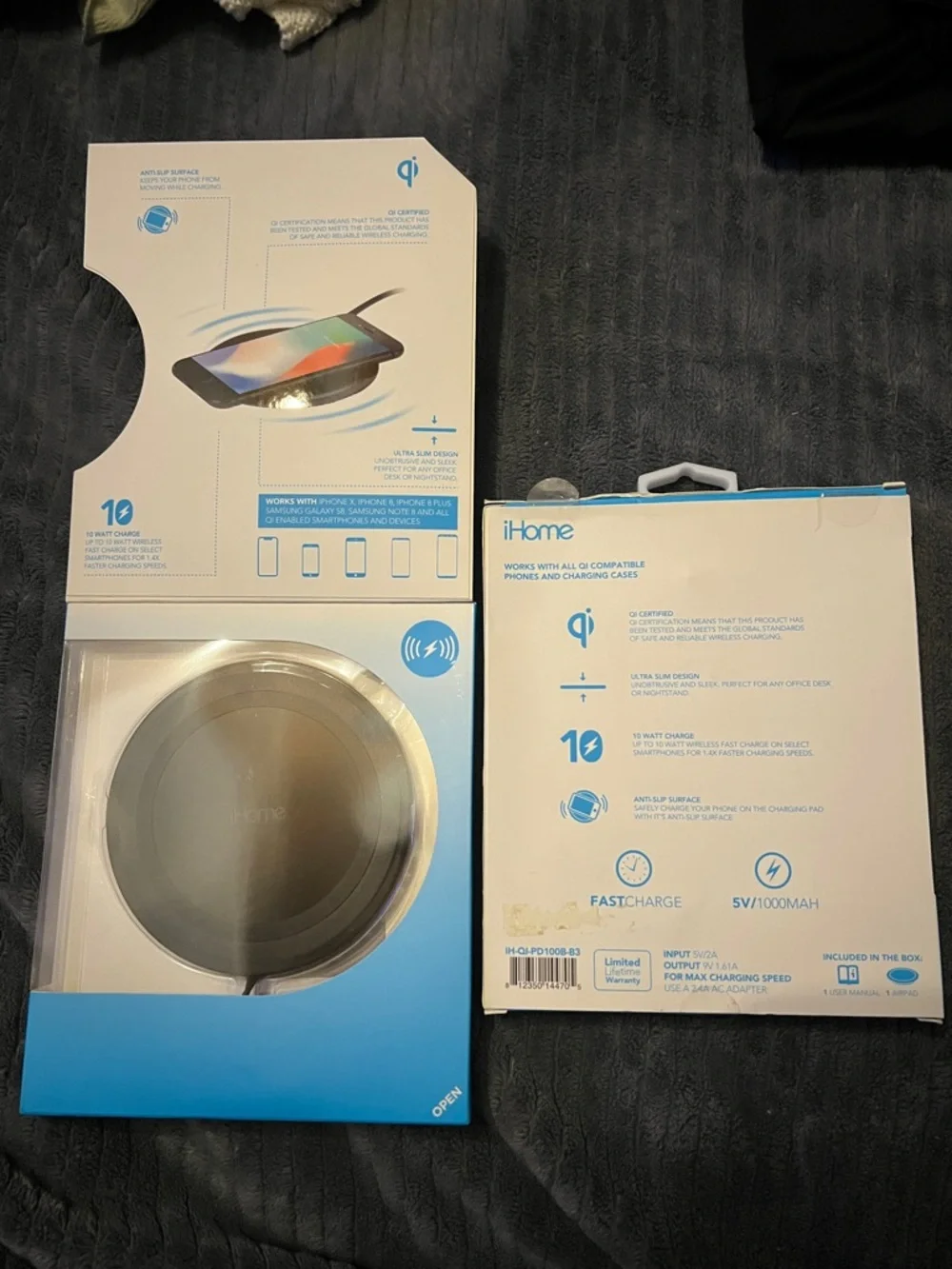 iHome AirPad Wireless Charging Pads